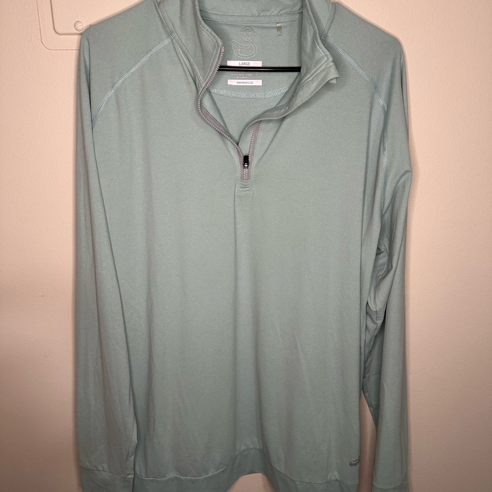Men's Swannies Seafoam Green Performance Jacket
